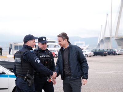 Σε Ρίο  και Ναύπακτο ο Κυριάκος Μητσοτάκ...