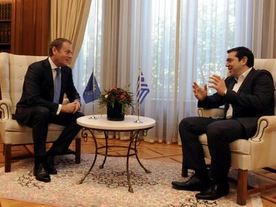 Συνάντηση Τσίπρα - Τουσκ αυτή την ώρα γι...