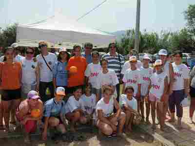 Η Ορμή Λουξ στο τουρνουά Beach Handball 5X5