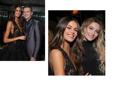 Με τον επικεφαλής του Vanity Fair και τη...