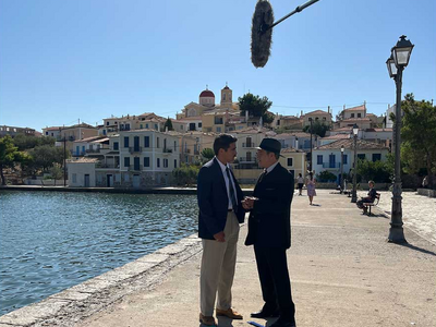 «Aγιος έρωτας»: Συνεχίζονται τα γυρίσματ...