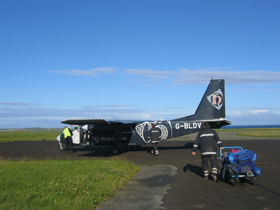 Papa Westray Airport / Photo: Wikipedia
