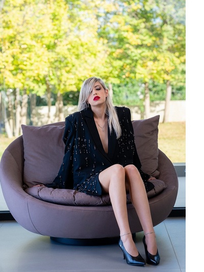 Σύνολο Pinko με διάκοσμο από κρύσταλλα, ...