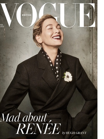 H Ρενέ στο εξώφυλλο με κοστούμι Armani σ...