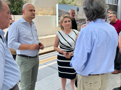 Επίσκεψη Αλεξοπούλου - Ξιφαρά στον Προασ...