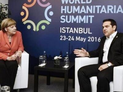 Σε εξέλιξη η συνάντηση Τσίπρα με Άγκελα Μέρκελ