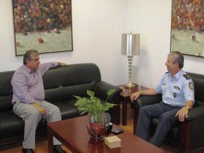 Τον  Τάσο Αποστολόπουλο επισκέφθηκε ο νέ...