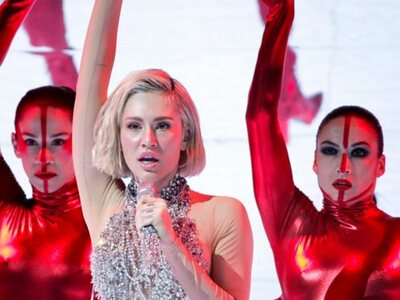 Eurovision: Εκρηκτική εμφάνιση από την Ε...