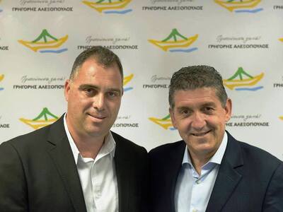 Ο Γιώργος Καυκάς υποψήφιος με τον Γρηγόρ...