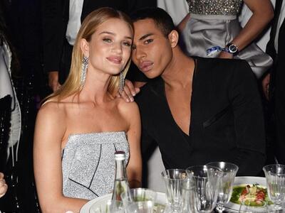 Ρόζι Χάντιγκτον και Ολιβιέ Ρουστέιν μετά το δείπνο