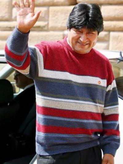 O Εvo Morales της Βολιβίας