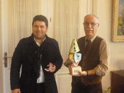 Ευχές για τη νέα χρονιά στον Δήμαρχο Πατ...