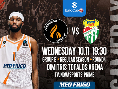 Προμηθέας: Kαθοριστικός αγώνας με την Bursaspor