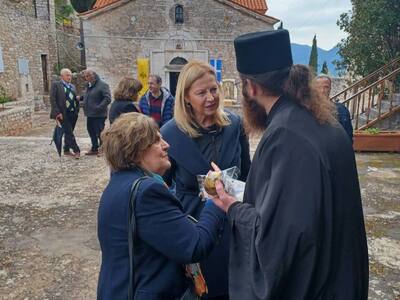 Ευσταθία Γιαννιά: Επίσκεψη σε χωριά των Καλαβρύτων