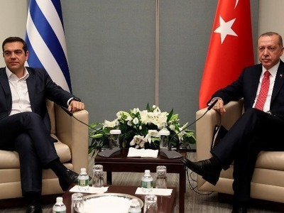 Έφτασε στην Άγκυρα ο πρωθυπουργός Αλέξης Τσίπρας