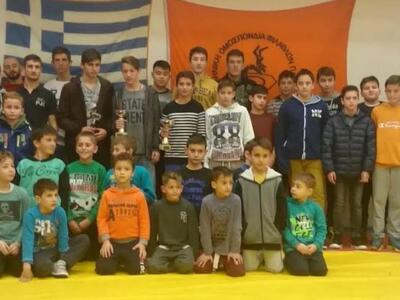 Κοπή της Πρωτοχρονιάτικης πίτας των παλα...