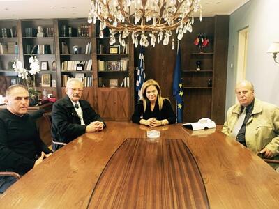 Συνάντηση της Αντιπεριφερειάρχη Αιτ/νίας...