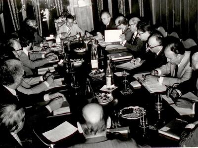 Σύσκεψη Πρυτάνεων στην Αίθουσα της Πρυτα...