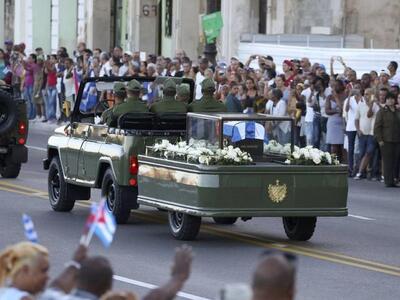 Κούβα: Η τέφρα του Φιντέλ Κάστρο στο Σαν...