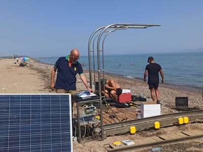 Δυτική Αχαΐα: Μηχανισμός seatrac μπήκε στην παραλία Κάτω Αχαΐας