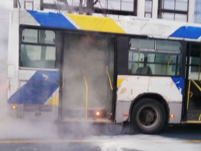 Πάτρα: Αναστάτωση στο κέντρο- Λεωφορείο ...