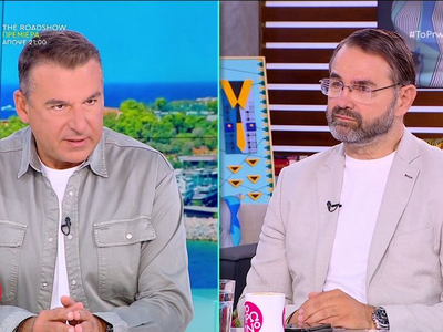 Ο Σταύρος Μπαλάσκας σήκωσε την μπλούζα τ...