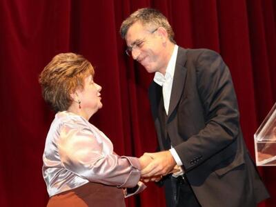  Την κ. Μαρία Γεωργακοπούλου συγχαίρει ο...