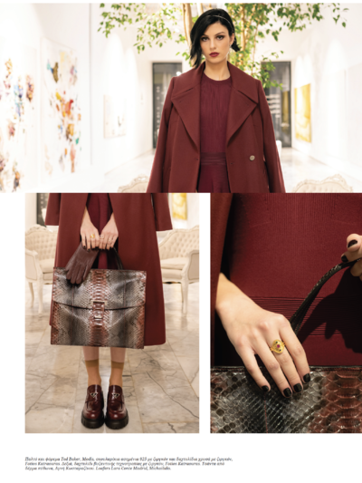 Παλτό και φόρεμα Ted Baker, Modis, σκουλ...