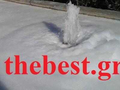 Πάτρα: Άφρισε σιντριβάνι στην Όθωνος-Αμα...