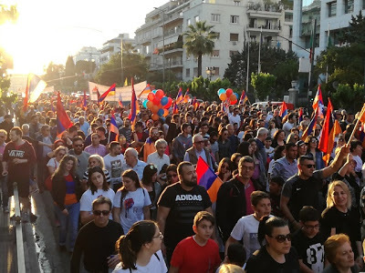 Ισπανία: Εκατοντάδες Αρμένιοι διαδήλωσαν...