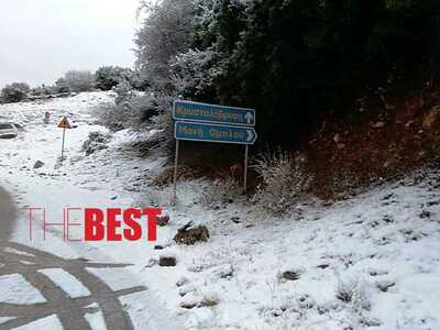 Πάτρα: Το έστρωσε το χιόνι στον Ομπλό – ...