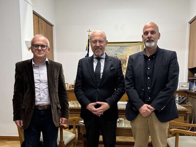 Συνάντηση του Αναπλ. Περιφερειάρχη, Χαρά...