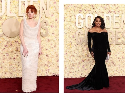 Νατάσα Λιόνε με Schiaoarelli, Αντζελα Μπ...