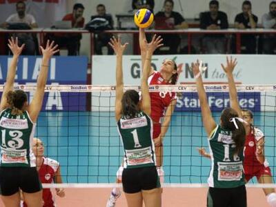 Βόλεϊ: Ήττες και για τις τρεις ελληνικές ομάδες