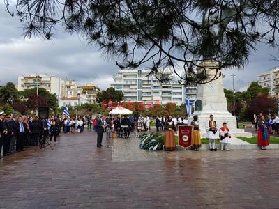 Πάτρα: Με χαλάζι η δέηση για την 25η Μαρ...
