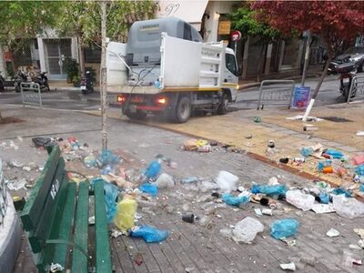  Μάζεψαν 50 σακούλες σκουπιδιών μετά το ...