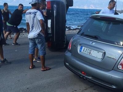 Aλυκή Αιγιάλειας: Ι.Χ. ντελαπάρισε και ...