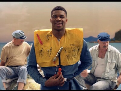 Το νέο σποτ της Aegean με τον Αντετοκούν...