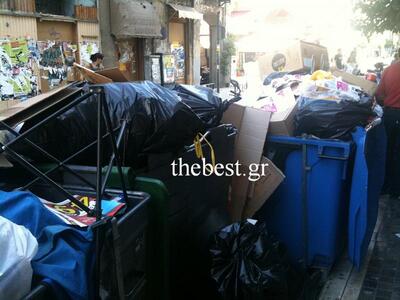 Πάτρα: Βουνά τα σκουπίδια σε σημεία του ...