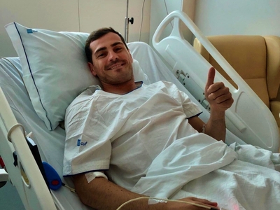 Το μήνυμα του Κασίγιας από το νοσοκομείο- ΦΩΤΟ