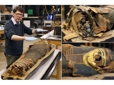 Άνοιξαν μούμια 2.500 ετών-Συγκλονιστικές εικόνες