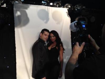 Backstage από την φωτογράφιση αφίσας Γιώ...