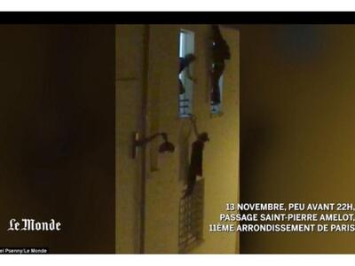 Παρίσι:  Έγκυος η γυναίκα που κρεμόταν σ...