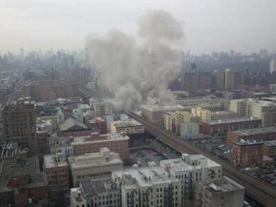 Ν. Υόρκη: Ισχυρή έκρηξη και κατάρρευση κ...