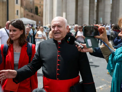 Ο Καρδινάλιος Ladislav Nemet / REUTERS /...