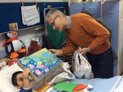 Ο Άγγελος Τσιγκρής στο Καραμανδάνειο Παι...