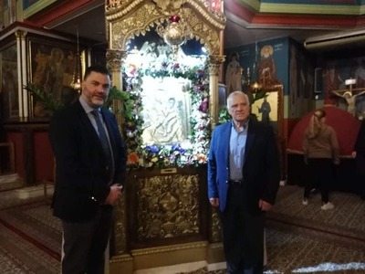 Στο Αίγιο ο Σπύρος Σκιαδαρέσης