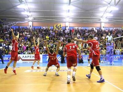 Βόλεϊ: «Ερυθρόλευκη» η κορυφαία επτάδα τ...