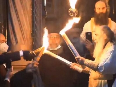 Πανάγιος Τάφος: Πρωτόγνωρες εικόνες χωρί...