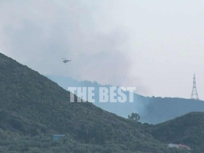 Φωτιά στην Πάτρα: Ύφεση στην αναζωπύρωση...